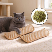 Vente directe usine – 4 choix : Griffoir pour chat en jute, coussin à herbe à chat, jouets à mâcher durables et écologiques pour animaux de compagnie, pour jouer en intérieur