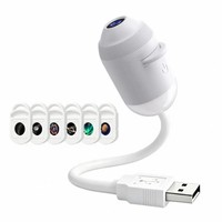 Lampe d'allaitement Little Eagle Starry Sky, alimentée par USB, commande tactile, en PVC, sans câblage, design moderne