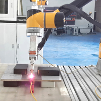 Bras robotisé automatique à 6 axes en état neuf, machine de soudage MIG avec une charge utile de 5 kg et une répétabilité de 0,02 mm