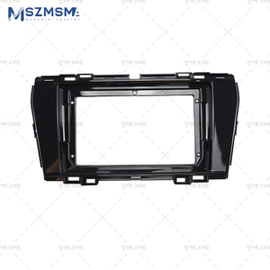 Nhà Máy Giá 2019-2022 tivella ssangyon 9inch Glossy Đen Car DVD khung cài đặt phụ kiện gắn Bracket Kit Navigation - Product Image 2