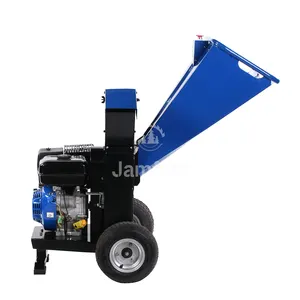 Jamfam 15hp Chipper Kayu Kecil Bekas dengan Harga Bersaing untuk Cabang