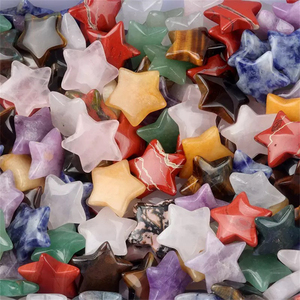 <span class=keywords><strong>Pierre</strong></span> de guérison en cristal naturel à bas prix, étoiles de 20 mm de haute qualité pour la méditation spirituelle et l'ornementation - Product Image 5