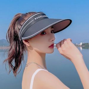 MENGLANDIFASHION Visera para el sol de ala ancha, transpirable, con protección UV, para uso en exteriores en verano - Product Image 5
