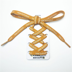 Lacets plats en polyester de 7 mm de large, personnalisés, style <span class=keywords><strong>AJ1</strong></span>, longueur 80-160 cm, avec embouts métalliques de qualité, <span class=keywords><strong>prix</strong></span> usine - Product Image 6
