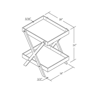 Table à dîner pliable en acrylique, écologique, recyclable, plateau transparent, petite table, gain de place, repas, collation, café, facile - Product Image 5