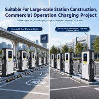 Estación de Carga para Vehículos Eléctricos DC 60kw 80kw CCS2 CHAdeMO GBT Doble Conector Rápido Inteligente OCPP IP65 Impermeable Comercial OEM Venta al por Mayor