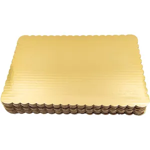 Хорошее качество, красочная доска для торта, масонитовая Золотая доска для торта, гребешок, доска для торта