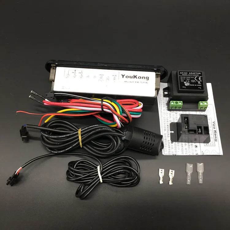 temperature and humidity controller and data logger with USB