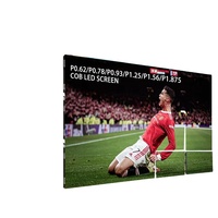 Écran mural LED COB intérieur P0.9, P1.25, P1.56 ultra haute définition 4K 8K, panneau d'affichage LED à petit pas de pixel