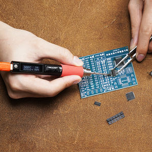 Nouveau fer à souder numérique OEM 2025 <span class=keywords><strong>Miniware</strong></span> TS21 avec écran, 100W haute puissance, pour kits de réparation domestiques - Product Image 3