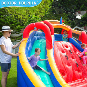 Doctor Dolphin chine Offre Spéciale sécurité <span class=keywords><strong>petit</strong></span> toboggan enfants utiliser maison de rebond <span class=keywords><strong>pas</strong></span> <span class=keywords><strong>cher</strong></span> gonflable château de saut - Product Image 3