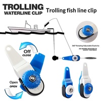Clip de dérivation en plastique JQ pour ligne de pêche, modèle chinois le plus vendu, séparateur de ligne, pince de pêche en mer
