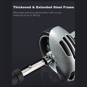 Rodillo Abdominal Leeton Rebound Silencioso de Doble Rueda con Rodillera para Ejercicios de Core y Abdomen Plano - Product Image 6