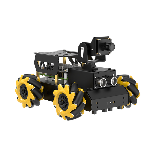 TurboPi Programmable Artificial Intelligence Mecanum Wheels Raspberry Pi Robot Car With Camera Robotics Kits for Education