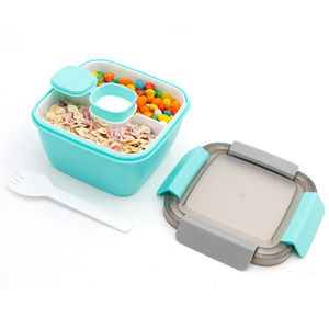Libre de BPA 1500ml portátil caja de almuerzo de horno de microondas caja de Bento saludable de Food_Storage contenedor niños Bento Almuerzo - Product Image 1