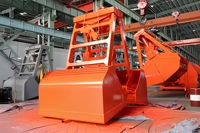 Grue grappin 5 cubes 10 cubes électrique hydraulique grab poubelle télécommande sans fil shell grab