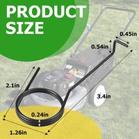Accessoires pour machine de découpe électrique, ressort de torsion de précision robuste pour outils industriels, approvisionnement en vrac OEM
