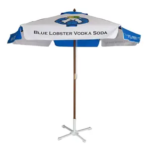 Venta de sombrilla de aluminio para jardín al aire libre sombrillas <span class=keywords><strong>Centro</strong></span> poste patio sombrilla para restaurante - Product Image 2