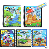 OEM ODM Buku Mewarnai Kustom Gambar Cetak Digital untuk Anak-anak