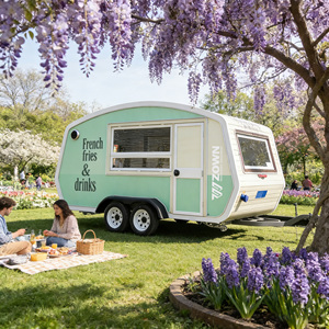 2026 Hot Selling Mobile Food Truck Fully Equipped Street Food <b>Trailer</b> With Full Kitchen - Product Image 1