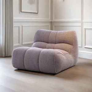 Poltrona Moderna Stile Healing, Morbida e Confortevole, Sedia Singola per Camera da Letto, Soggiorno e Balcone - Product Image 3