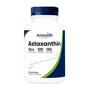 Capsule di Astaxantina Naturale OEM 12mg 24mg Integratore per la Cura della Pelle e Sbiancante - Product Image 1