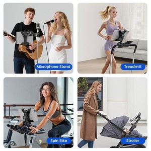 Soporte Ajustable <span class=keywords><strong>de</strong></span> Alta Calidad para <span class=keywords><strong>Tablet</strong></span>, para Bicicleta, Cochecito, Scooter, Bote, Bicicleta <span class=keywords><strong>de</strong></span> Ejercicio, Tablets/iPads/Kindles <span class=keywords><strong>de</strong></span> 7-11 Pulgadas - Product Image 2