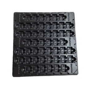 Leenol Durable Electronic Turnover Component PS Plastic Insert Tray ESD Vacuum Formed Disposable Blister ESD Packing Manufacture