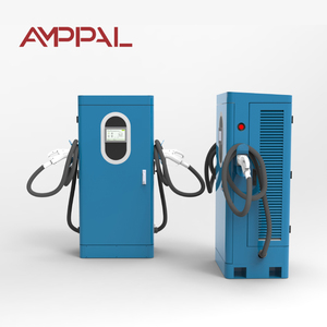 Piles de charge rapides libres de 120kW CC Pile de charge double pistolets de charge commerciaux 120kW CC Stations de charge montées au sol - Product Image 3