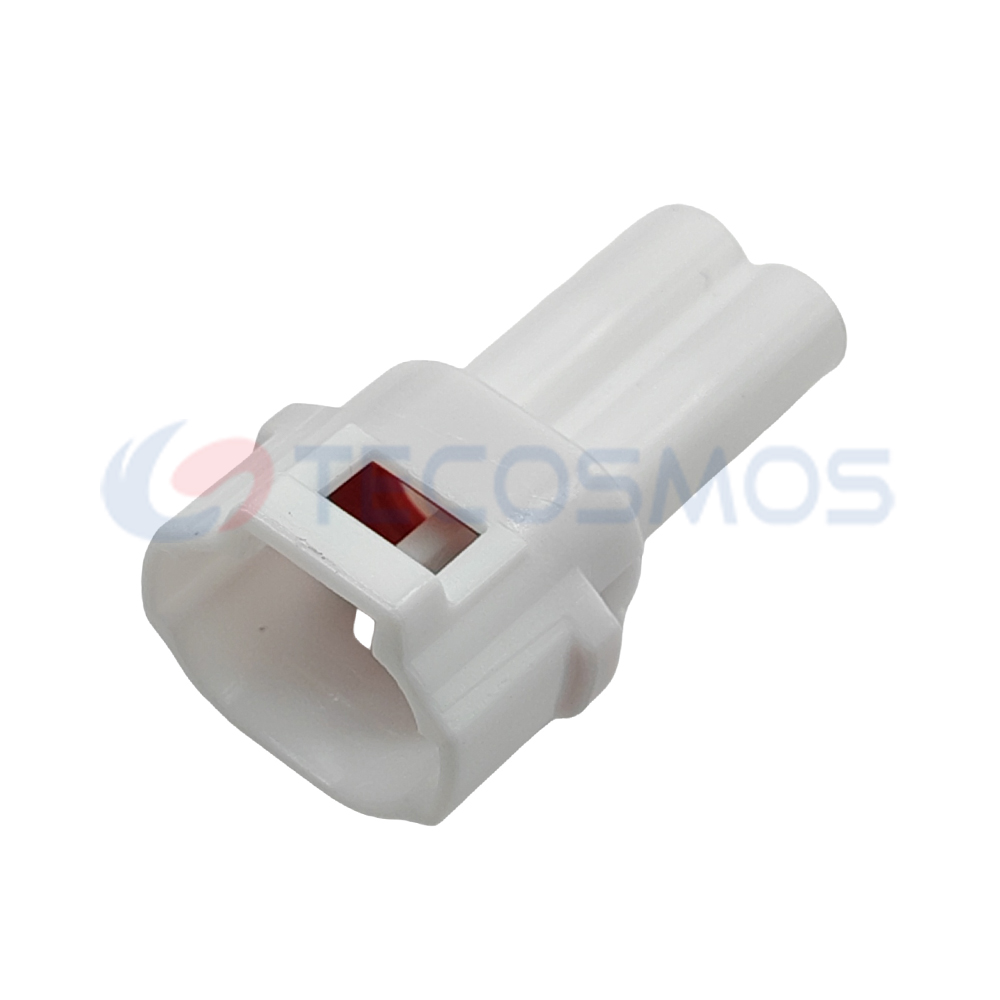 Waterproof IP66 ABS/Nylon Copper Contact Wire Harness Fog Light Plug for Car 2-Pin Male Wire Connections 6187-2171 CT2-0096G