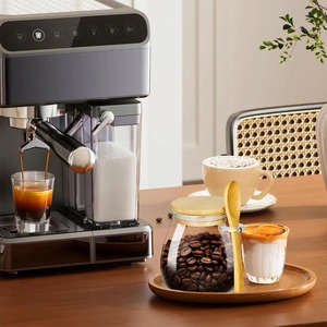 1 pièce Récipient alimentaire hermétique en verre avec couvercle, <span class=keywords><strong>pot</strong></span> de rangement de cuisine, boîte scellée pour sucre, thé et café - Product Image 3