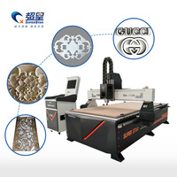 4 * 8ft cnc router machine à bois 1325 cnc wooden cnc router for kitchen cabinet doors furniture making