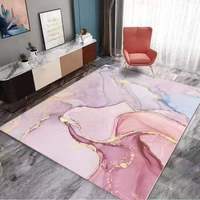 Tapis en polyester moderne abstrait 3D personnalisé fabriqué à la machine en usine chinoise en gros caractères pour un usage domestique pour la prière de tapis de sol de salon