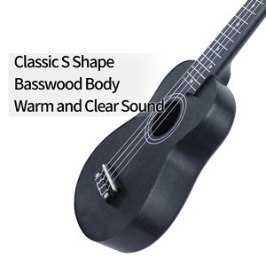 Groothandel Goedkope Hoge Kwaliteit Vroege Muzikale Educatieve Speelgoed Kleine Cartoon Opblaasbare <span class=keywords><strong>Plastic</strong></span> Meisjes Ukelele Gitaar Speelgoed 21 Inch - Product Image 4