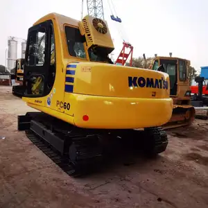 זול komatsu חופר pc60-7 עם קדמי דוזר