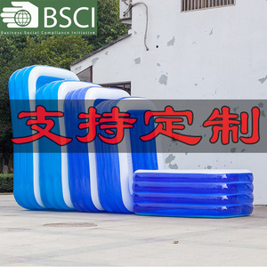 Piscina Inflable de PVC Rectangular Reforzada para Niños, Uso en Exteriores y en Casa, Piscina Familiar para Bebés e Infantes - Product Image 4