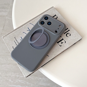 Coques en silicone antichoc à pores fins de haute qualité pour <span class=keywords><strong>iPhone</strong></span> 17 <span class=keywords><strong>Pro</strong></span> <span class=keywords><strong>Max</strong></span> avec support rotatif à 360 degrés et aimant, compatible 17 Air - Product Image 4