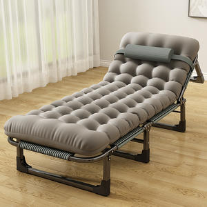 Cama plegable para el hogar, silla portátil ultraligera para sentarse, para dormir y reclinable, autoconducción, cama plegable para exteriores - Product Image 4