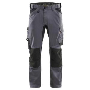 BLAKLADER - 175118329600D88 Pantalones artesanos con estiramiento Gris medio-PANTALÓN DE TRABAJO EAN 7330509923610 PANTALONES DE TRABAJO VAQUERO - Product Image 1