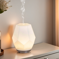 Diffuseur d'huiles essentielles à ultrasons avec réservoir d'eau de 150 ml Effet de lumière chaude et douce et arrêt automatique