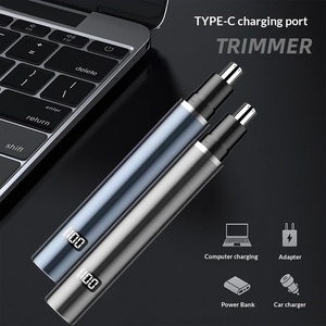 <span class=keywords><strong>Tondeuse</strong></span> électrique pour le nez, les oreilles et les sourcils pour <span class=keywords><strong>homme</strong></span>, outil de nettoyage électrique pour le rasage, faible bruit, mini rasoir portable pour les poils du nez - Product Image 5