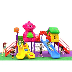High Quality New Design Plastic Slide Outdoor Playground Equipment For Children