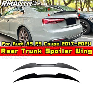 <b>Car</b> Rear Wing Rear Trunk Spoiler Wing <b>Diffuser</b> Protector <b>For</b> Audi A5 F5 Coupe 2017-2024 Body Kit <b>Car</b> Accessories - Product Image 1