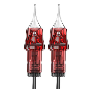 Agujas de Cartucho para Tatuajes de Acero Inoxidable Esterilizadas RL RM para Máquinas de Microblading de Cejas PMU - Product Image 1