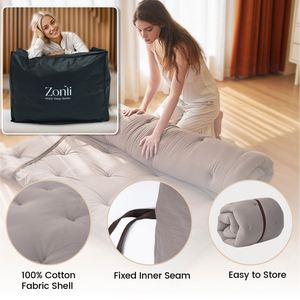 Comfortable Soft Foldable Thick Floor Futon Tatami <b>Single</b> Mattress - Product Image 6