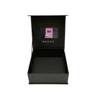 Présentation personnalisée écran LCD boîte cadeau carte à musique boîte vidéo numérique pour livret d'affaires Album vidéo brochure boîte magnétique
