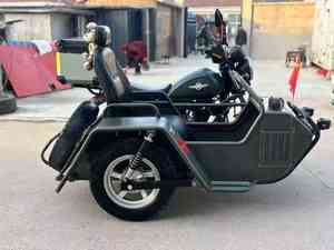 300cc Open Sidecar <span class=keywords><strong>3</strong></span>-Wheel <span class=keywords><strong>Chopper</strong></span> Motorcycle avec caractéristiques d'utilisation des passagers - Product Image 3