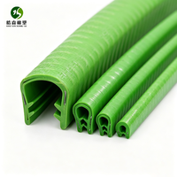 Bande de protection souple en PVC en forme de U avec noyau en acier, anti-rayures, pour panneaux métalliques