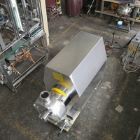 Pompe d'homogénéisation d'émulsion de recirculation de qualité alimentaire en acier inoxydable à trémie 50L pour moteur de composants de produits chimiques de shampooing dispersant