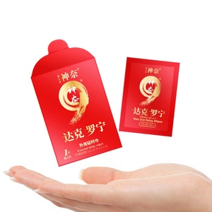 Toallitas Externas para Retrasar la Eyaculación Masculina, Diseño Sin Enjuague, Empaque Discreto, Solo para el Glande, Portátil, para Citas Nocturnas y Después de Fiestas - Product Image 3